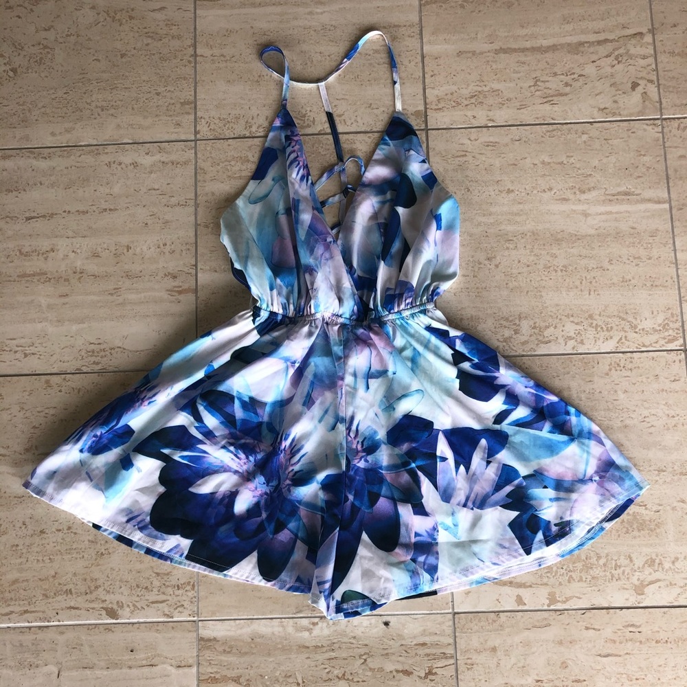 Boutique floral romper